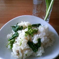 ks88's cooksnap of when they made あさりと菜の花の炊き込みご飯.