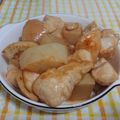食卓のアッキー's cooksnap of when they made 大根とササミのコンソメ治部煮.