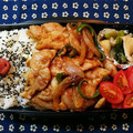kutsuken's cooksnap of when they made 薄切り肉で豚の生姜焼き.