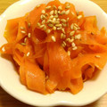 creeeampan's cooksnap of when they made 人参のしりしり炒め.