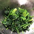 Ｕ字☆'s cooksnap of when they made 基本のほうれん草のナムル♪簡単.