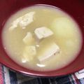 Ｕ字☆'s cooksnap of when they made じゃがいもの味噌汁＊ホックホク.