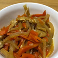 Halü★mama's cooksnap of when they made 簡単おかず☆大根の皮の炒め煮.
