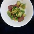 クック8H3UJQ☆'s cooksnap of when they made マグロとアボカドのポキ丼.
