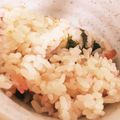 yukapi☻'s cooksnap of when they made カリカリ梅の炊き込みご飯.