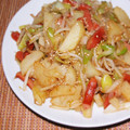 タワ師's cooksnap of when they made 学校給食　じゃが芋と野菜の炒め物.