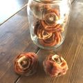 糠に釘入れたら's cooksnap of when they made 普通の柿で干し柿。まるであんぽ柿.