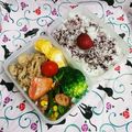 プーまま☆'s cooksnap of when they made お弁当にコーン＆ソーセージ＆ピーマン炒め.