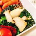 かなあい♡'s cooksnap of when they made お弁当に！ほうれん草とエリンギソテー.