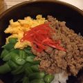 Dえりんご's cooksnap of when they made 超簡単！フライパン1つで✿そぼろご飯✿.