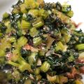 あちゅぱん's cooksnap of when they made カブの葉っぱの消費には☆カブの葉炒め.