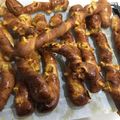 しばしば白くま's cooksnap of when they made スティックパン〜かぼちゃレーズン〜.