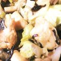 tks9971's cooksnap of when they made 簡単✩鶏もも肉とキャベツの塩こんぶ炒め.