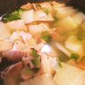mapimapiko's cooksnap of when they made かぶのコンソメスープ.