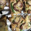 ＊chi〜ko＊'s cooksnap of when they made フォンデュで簡単♪シャウの油揚げピザ.