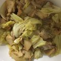 いずみはる's cooksnap of when they made 鶏肉とキャベツの塩レモン炒め.