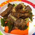 まめしゃン's cooksnap of when they made こんにゃくカルビ.