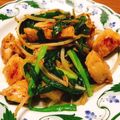 青海美輝's cooksnap of when they made やわらかっ！むねニラ炒め。.