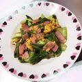 K0A9O0R8U♪'s cooksnap of when they made すぐ一品☆チンゲン菜と卵の中華炒め.