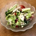 ミセスメレンゲ's cooksnap of when they made レタス・豆腐・ツナの塩昆布マヨサラダ.