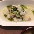 なな74☆'s cooksnap of when they made 離乳食後期＊かぶ×豚ロースの煮こみ.