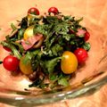 烏龍茶梅's cooksnap of when they made 春菊のアーリオ・オリオ・ぺペロンサラダ.