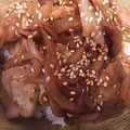 mapikon's cooksnap of when they made 【15分】簡単！旦那も唸る豚の生姜焼き丼.