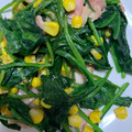 andyhope69's cooksnap of when they made ほうれん草 ベーコンのマヨ炒め.