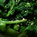 ふぁんたにゃん's cooksnap of when they made わさび菜のおかか塩昆布和え.