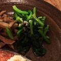 糠に釘入れたら's cooksnap of when they made ★簡単で美味い！かぶの葉のにんにく炒め★.