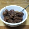 喜屋武壱岐家's cooksnap of when they made お酒のつまみに☆うちの牛すじ煮込み.