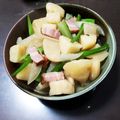 ラヒラヒ's cooksnap of when they made ジャガイモとベーコンのこっくり煮物.