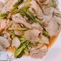 miwaママさん's cooksnap of when they made 小松菜と豚肉のペッパー炒め.