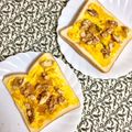 ふたごゆき's cooksnap of when they made ❁かぼちゃとシナモンと胡桃のトースト❁.