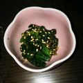 イベント大好き！'s cooksnap of when they made ほうれん草のごま和え.