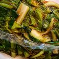 yuzutyappa's cooksnap of when they made 野沢菜の時漬け☆信州の味.