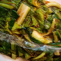 yuzutyappa's cooksnap of when they made 野沢菜の時漬け☆信州の味.