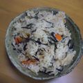 プーニー's cooksnap of when they made 更に簡単。炊くだけ御飯～鶏ひじき～.
