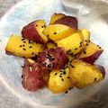 halulun3's cooksnap of when they made 揚げない大学芋.