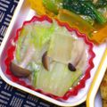 nosso's cooksnap of when they made ☼簡単♪材料二つだけ♪白菜としめじ豆乳煮.