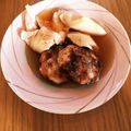 クックDM4Q4A☆'s cooksnap of when they made 香ばしい◎里芋とささみのあんかけ.