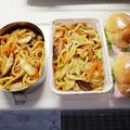 ekokan's cooksnap of when they made ☆焼きうどん☆-お弁当☆.