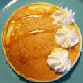 ♪ゆずゆず♪'s cooksnap of when they made 材料2つ☆卵なしふわふわホットケーキ！.