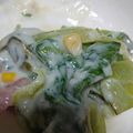 かおるっこら's cooksnap of when they made チンゲン菜のクリーム煮♪簡単牛乳と片栗粉.