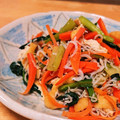 ちくえだ's cooksnap of when they made 小松菜と油揚げのいりこ入りめんつゆ炒め.