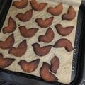 クックZ99IF6☆'s cooksnap of when they made 胡麻きなこの全粒粉クッキー.