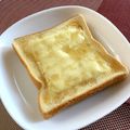 はなぴっち's cooksnap of when they made メープル×チーズトースト.