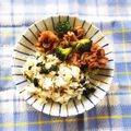 ＊ゆうこぽよよ＊'s cooksnap of when they made 大根菜まぜご飯.