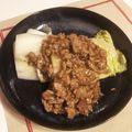 △▽食いしんぼう△▽'s cooksnap of when they made 大量消費★白菜ステーキの肉みそがけ.