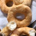 えんどうまい's cooksnap of when they made 米粉ドーナツ（卵・小麦・乳不使用）.